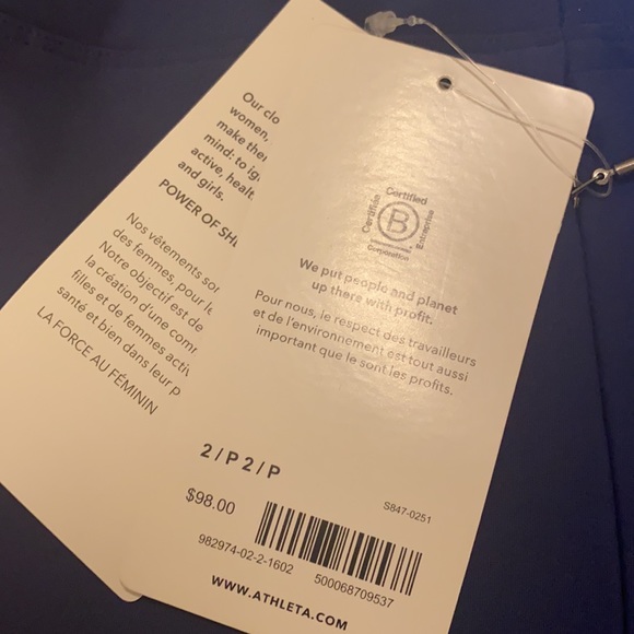 Athleta Stellar Tight // Enchanted Blue - Picture 10 of 11